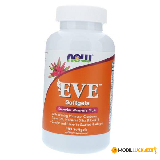  Now Foods Eve Softgel 180 (36128272)