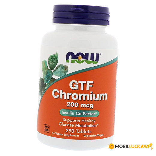 ³ Now Foods GTF Chromium 200 250 (36128382)