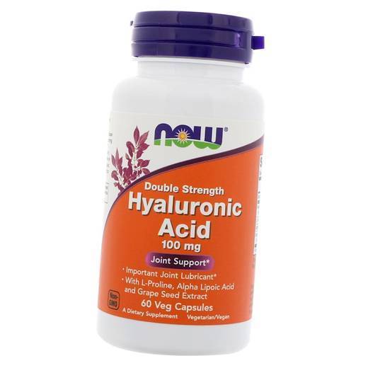  Now Foods Hyaluronic Acid 100 60  (68128001)