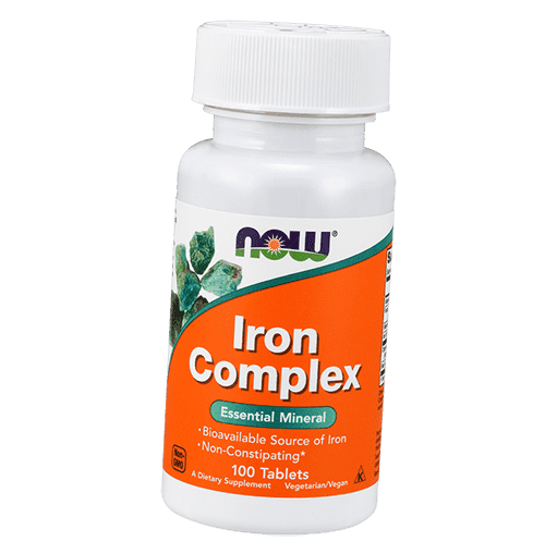  Now Foods Iron Complex 100 