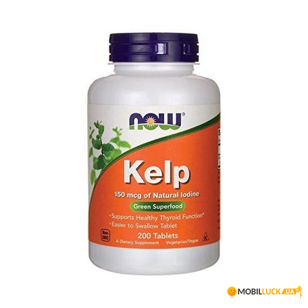  Now Foods Kelp - 200  (100-58-0751790-20)