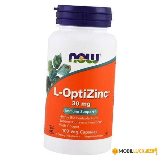  Now Foods L-Optizinc 100 (36128091)