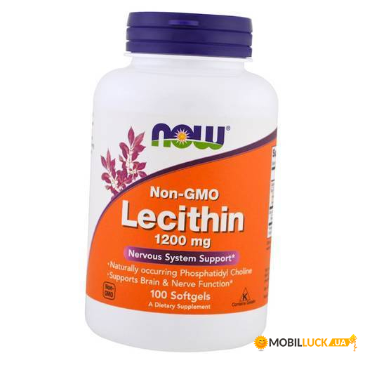 ³ NOW Foods Lecithin 1200 mg 100 