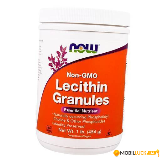  Now Foods Lecithin Granules 454 (72128058)