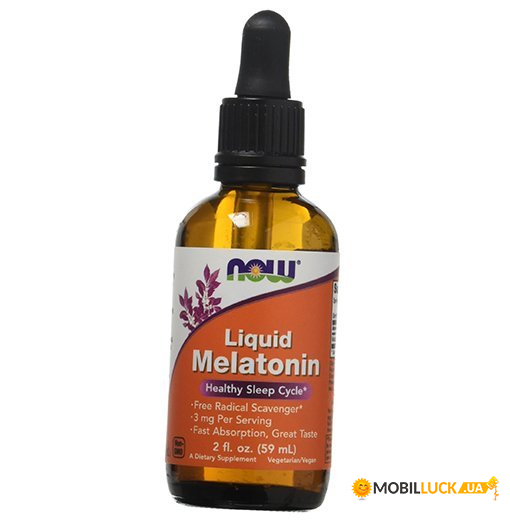  Now Foods Liquid Melatonin 3 60 (36128011)