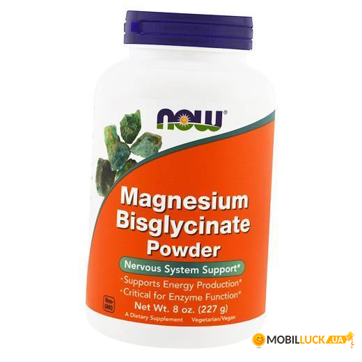 ³ Now Foods Magnesium Bisglycinate Powder 227 (36128084)