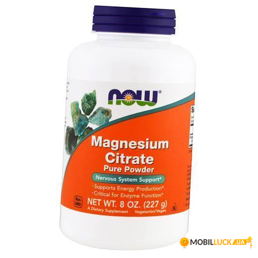 ³ Now Foods Magnesium Citrate Powder 227 (36128326)