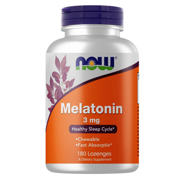 ³   Now Foods Melatonin 3 mg 180 . 