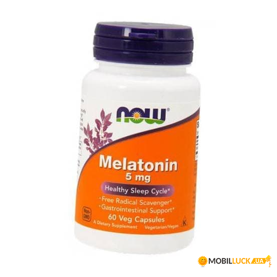 ³ Now Foods Melatonin 5 60 (36128010)