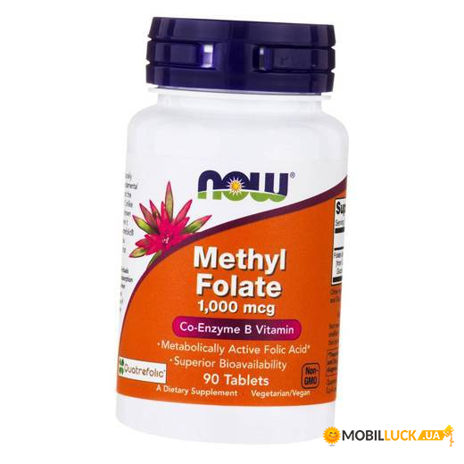  Now Foods Methyl Folate 1000 90  (36128204)