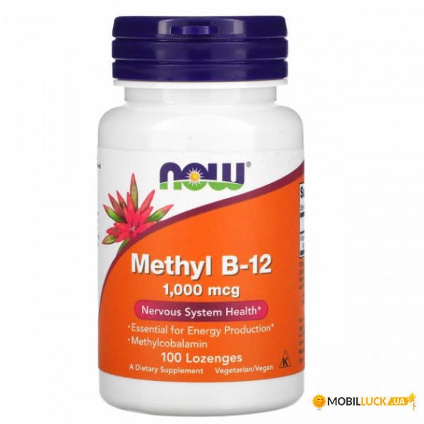 ³ -12  Now Foods (Methyl B-12) 1000  100 