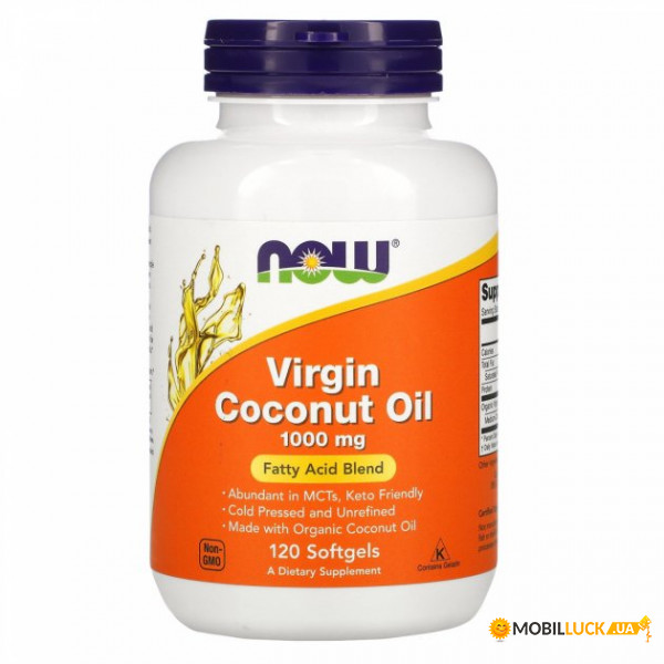     Now Foods (Virgin Coconut Oil) 1000  120 