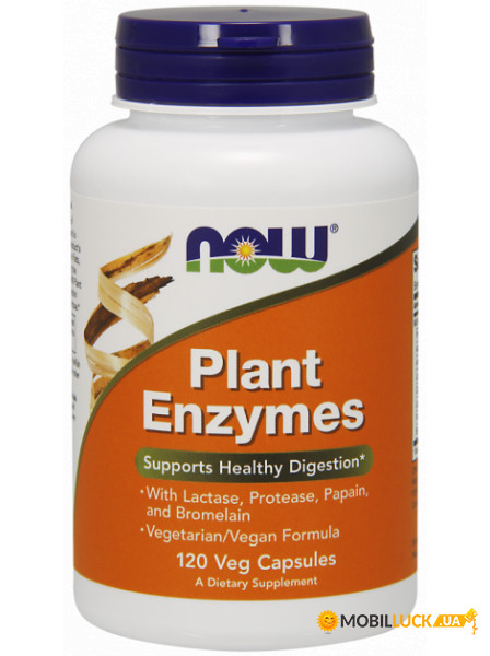   Now Foods (Plant Enzymes) 120  (NOW-02966)