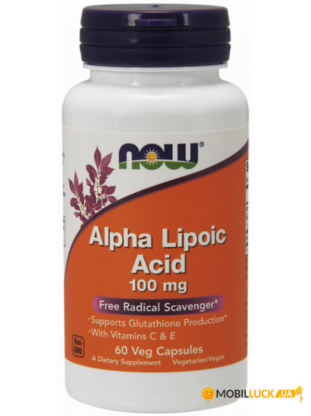 -  Now Foods (Alpha Lipoic Acid) 100  60  (NOW-03040)