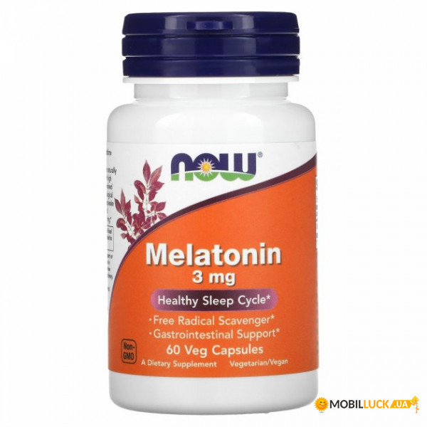  Now Foods (Melatonin) 3  60 