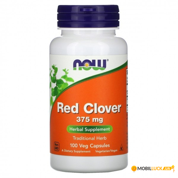   Now Foods (Red Clover) 375  100  (NOW-04730)