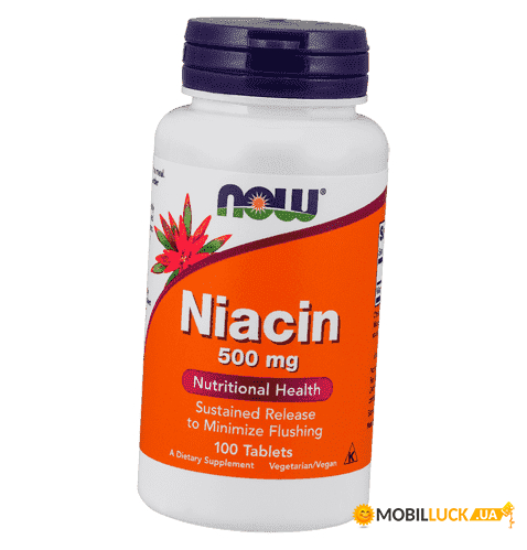  Now Foods Niacin Tabs 100 (36128191)