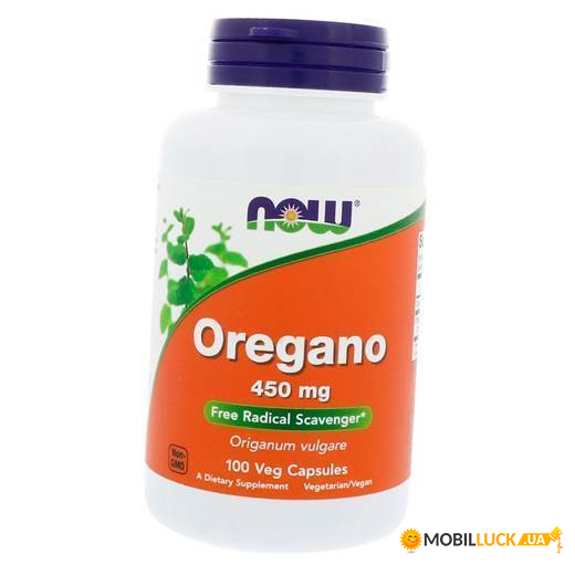  Now Foods Oregano 450 100  (71128041)