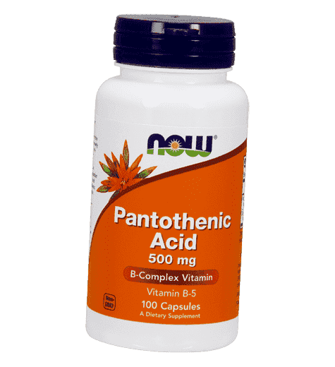  Now Foods Pantothenic Acid 500 100 (36128067)