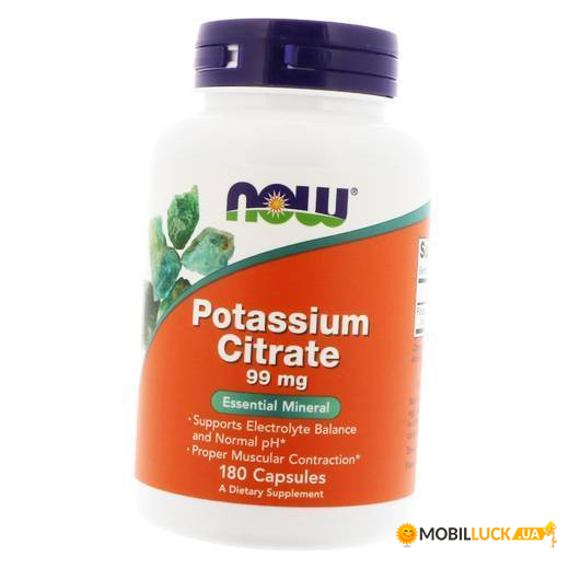 ³ Now Foods Potassium Citrate 180 (36128222)