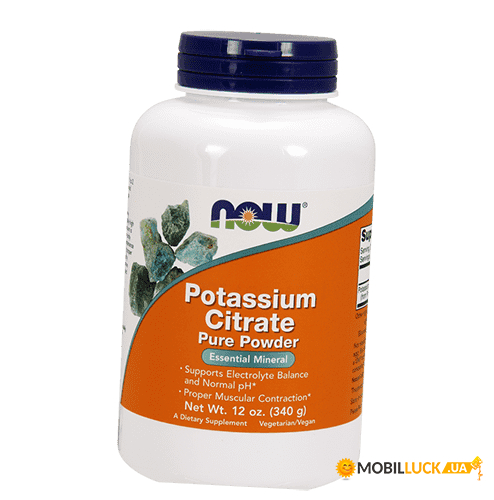 ³ Now Foods Potassium Citrate Powder 340 (36128357)