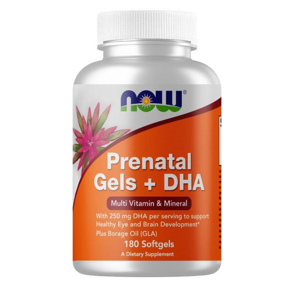    Now Foods Prenatal Gels + DHA 180  