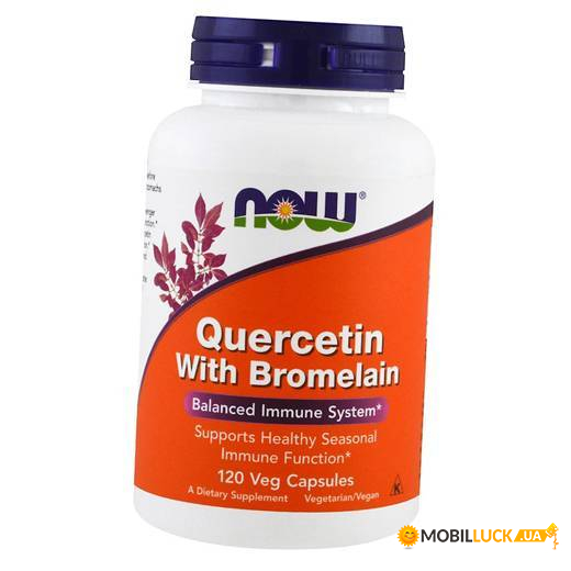 ³ Now Foods Quercetin with Bromelain 240 (70128013)