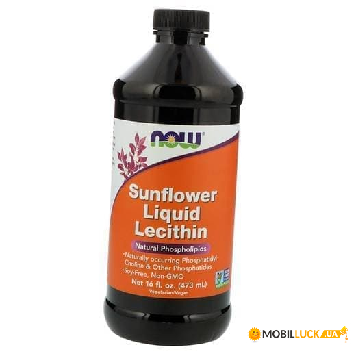 ³ Now Foods Sunflower Liquid Lecithin 473 (72128007)