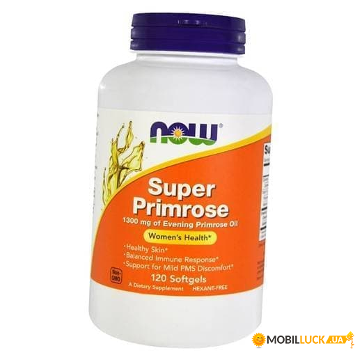  Now Foods Super Primrose 1300 120  (71128042)