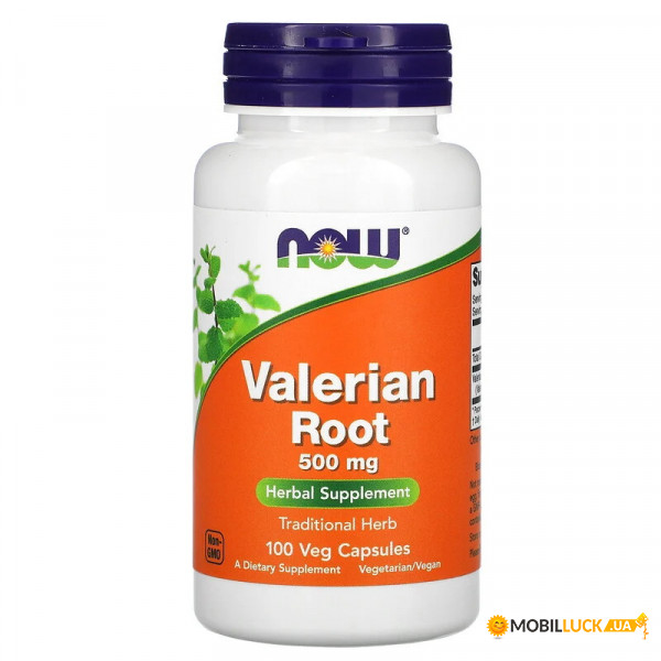 ³   Now Foods Valerian Root 500 mg 100 