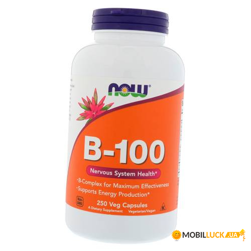  Now Foods Vitamin B-100 250 (36128020)