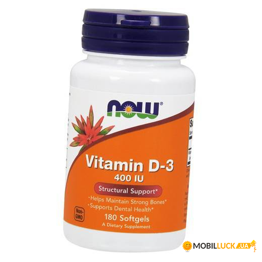 ³ Now Foods Vitamin D-3 400 180  (36128046)