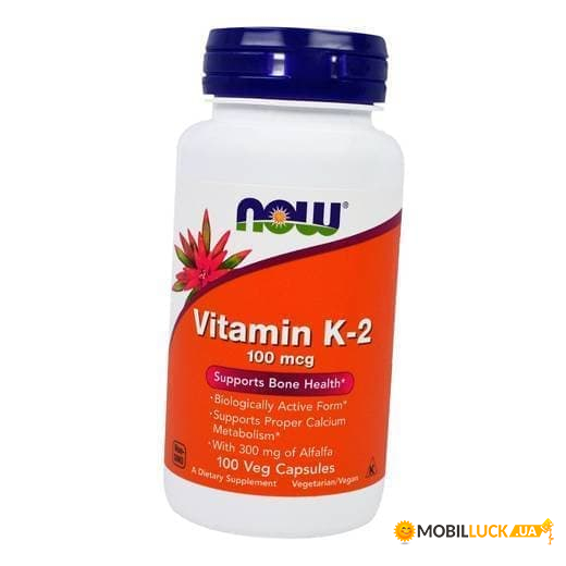  2 Now Foods Vitamin K-2 100 250 (36128207)