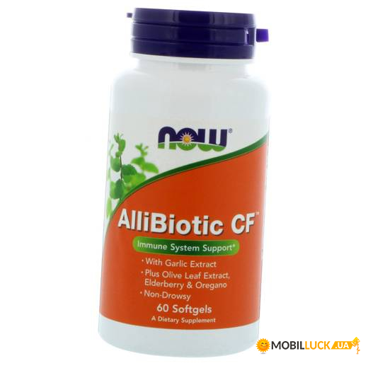  Now Foods AlliBiotic CF 60 (71128140)