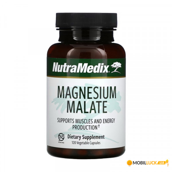  NutraMedix Magnesium Malate 120 veg caps