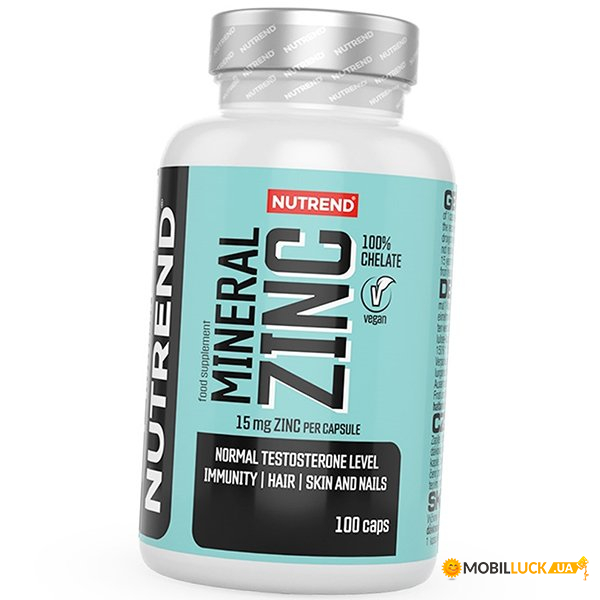   Nutrend Mineral Zinc 100% Chelate 100 (36119014)