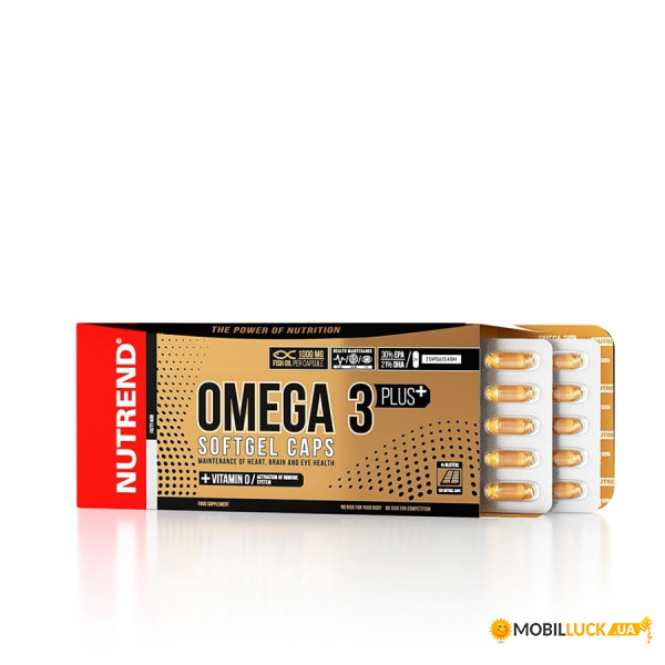   Nutrend Omega 3 Plus Compressed 120  