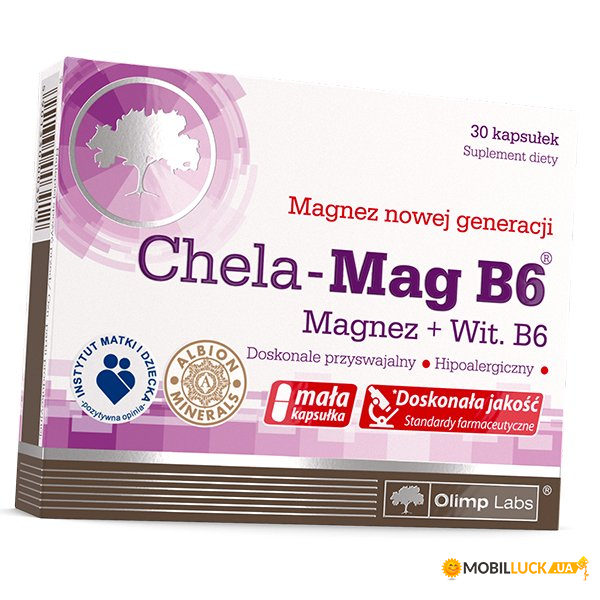  Olimp Nutrition Chela-Mag B6 Caps 30 (36283011)