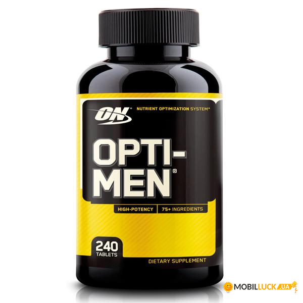    Optimum Nutrition Opti-men 240  (100-72-9699374-20)