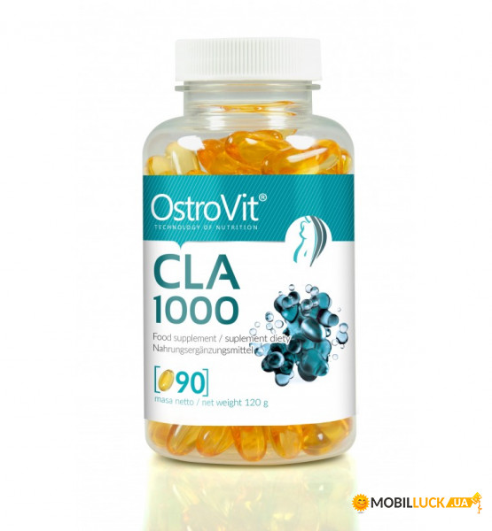   OstroVit CLA 1000 - 90caps 100-88-0270196-20