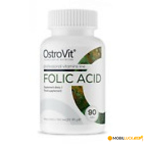  OstroVit Folic Acid - 90tabs 100-75-6837327-20