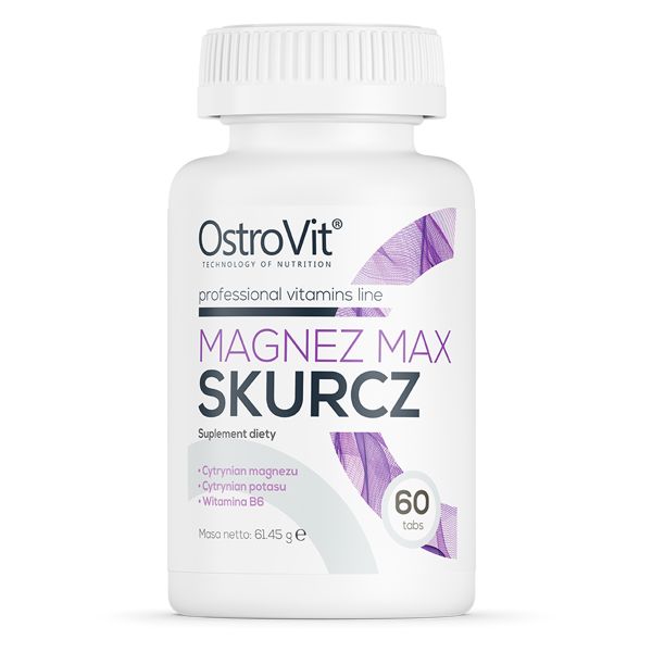 ³   Ostrovit Magnez MAX Skurcz 60  