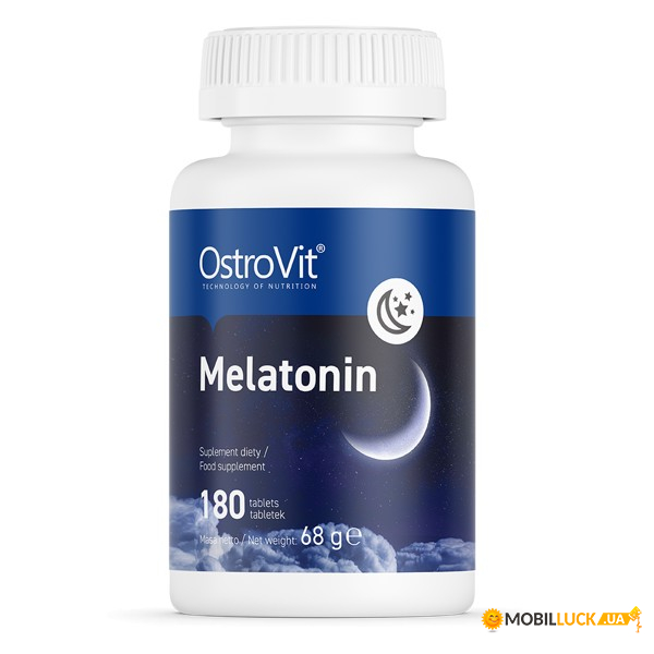 , MELATONIN, OstroVit, 180  (ost-01082)