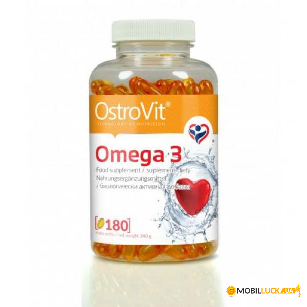   OstroVit Omega 3 - 30caps 100-33-9873766-20