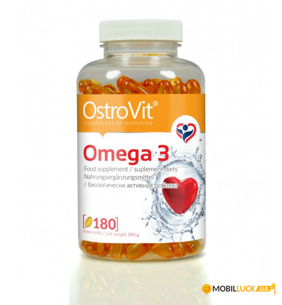   OstroVit Omega 3 - 90caps 100-94-8515429-20