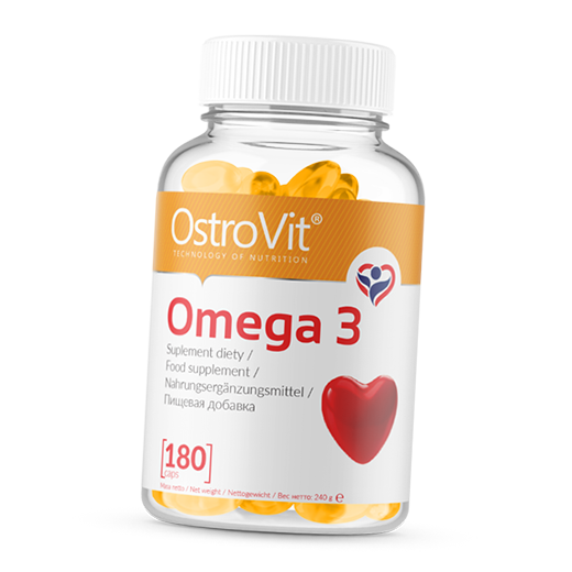  Ostrovit Omega 3 180 (67250005)