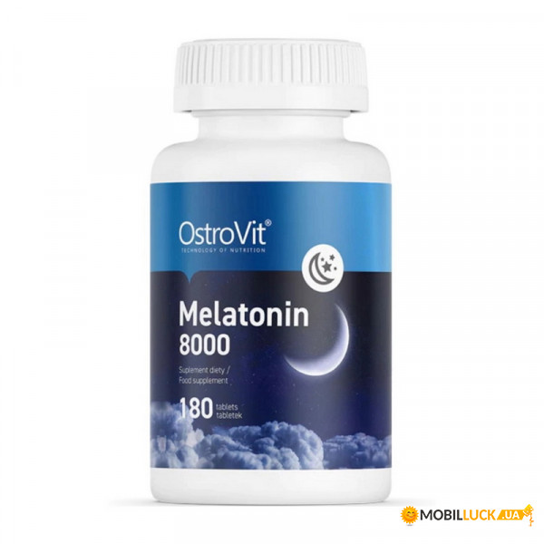  OstroVit Melatonin 8000 180 tabs