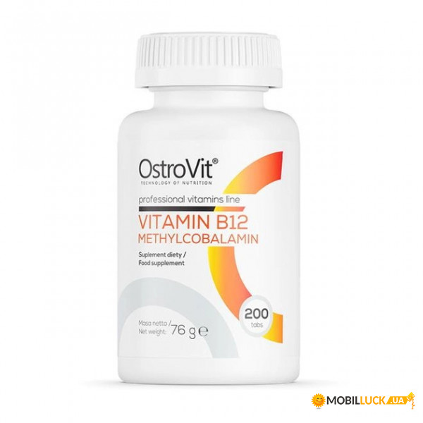  OstroVit Vitamin B-12 methylcobalamin 200