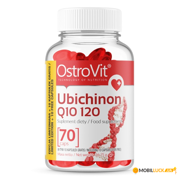  OstroVit UBICHINON Q10 120 Limited Edition 70 