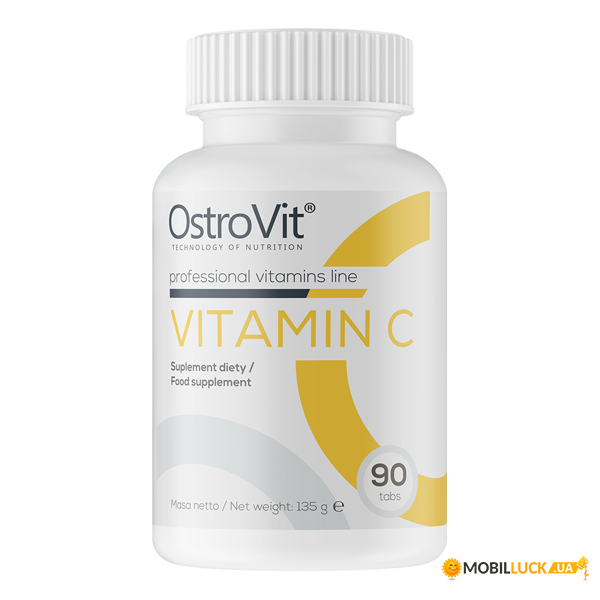 ³ OstroVit Vitamin C - 90tabs 100-94-4895400-20